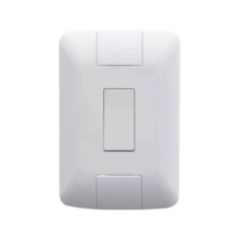 Conjunto com 1 Pulsador de Campainha 6A 250V Aria Branco - TRAMONTINA
