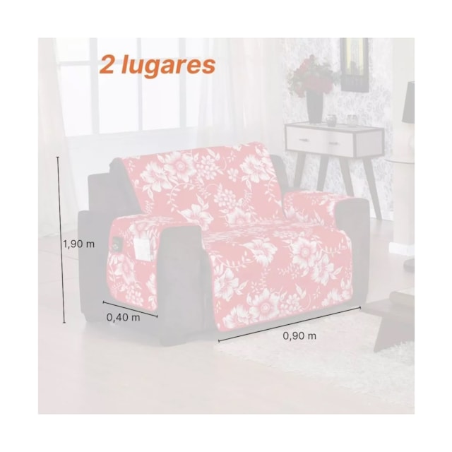 Conjunto De Capas De Sofá Protetoras Com Porta Objetos Conjunto De Capas De Sofá Protetoras Com Porta Objetos