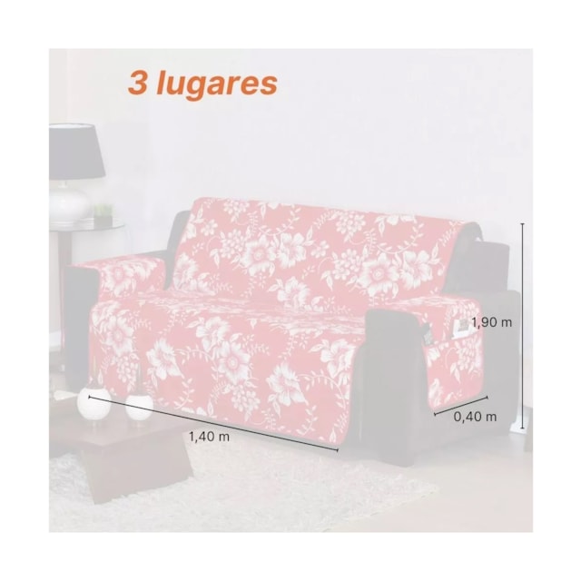 Conjunto De Capas De Sofá Protetoras Com Porta Objetos Conjunto De Capas De Sofá Protetoras Com Porta Objetos