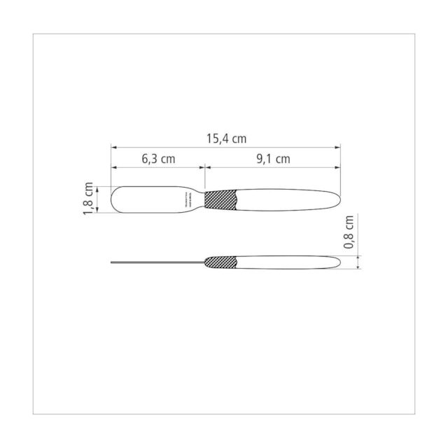 Conjunto de Espátulas para Manteiga Tramontina Ipanema Vermelho 6 Peças Conjunto de Espátulas para Manteiga Tramontina Ipanema Vermelho 6 Peças