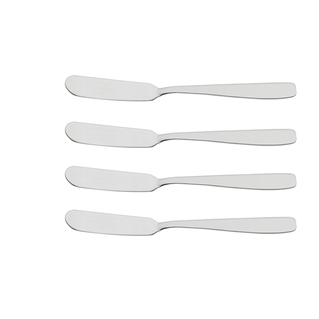Conjunto de Espátulas Tramontina Cosmos para Manteiga em Aço Inox 4 Peças Conjunto de Espátulas Tramontina Cosmos para Manteiga em Aço Inox 4 Peças