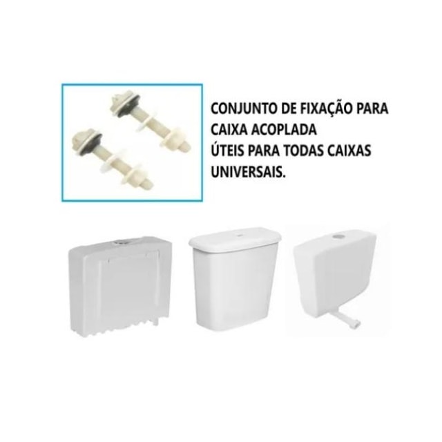 Conjunto de Fixação para Caixa Acoplada - ASTRA Conjunto de Fixação para Caixa Acoplada - ASTRA