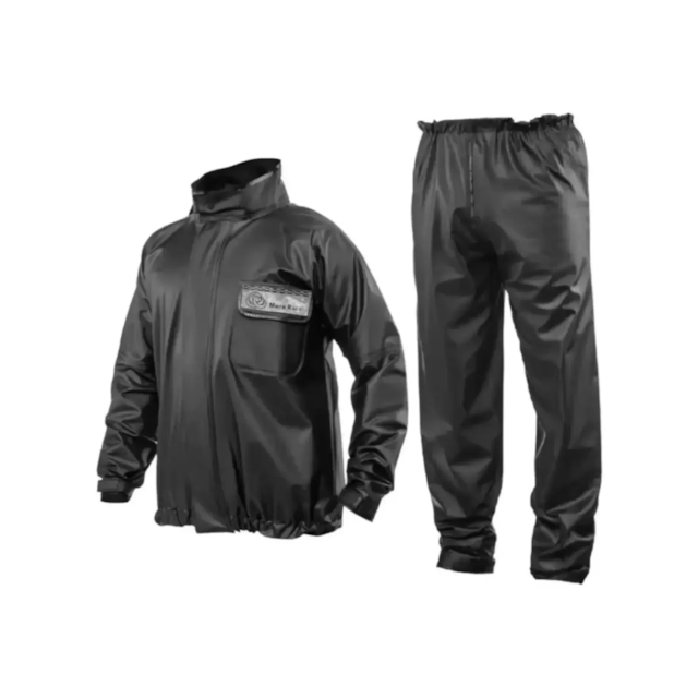 Conjunto Motoqueiro Preto Tamanho P - BRASCAMP