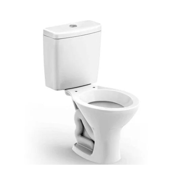 Conjunto Vaso Sanitário com Caixa Acoplada Saveiro Branco 6L - CELITE Conjunto Vaso Sanitário com Caixa Acoplada Saveiro Branco 6L - CELITE