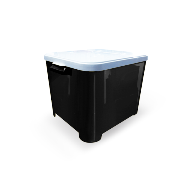 Container Para Ração 15 Kg Preto Container Para Ração 15 Kg Preto