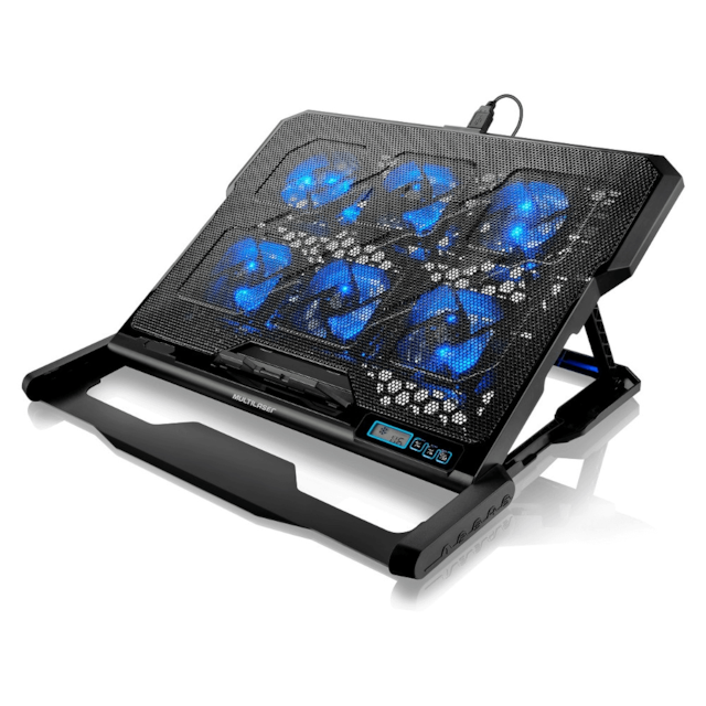 Cooler para Notebook Hexa Cooler até 17´ Multilaser - AC282 Cooler para Notebook Hexa Cooler até 17´ Multilaser - AC282