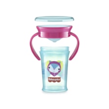 Copo de Treinamento 360 First Moments Rosa Candy 210 ml 6+M Fisher Price - BB1021 Copo de Treinamento 360 First Moments Rosa Candy 210 ml 6+M Fisher Price - BB1021