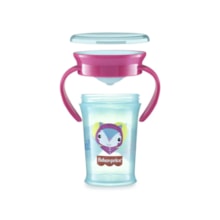 Copo de Treinamento 360 First Moments Rosa Candy 210 ml 6+M Fisher Price - BB1021