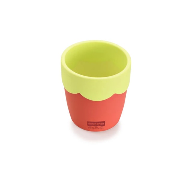 Copo de Treinamento em Silicone Yummy! Fisher-Price Coral