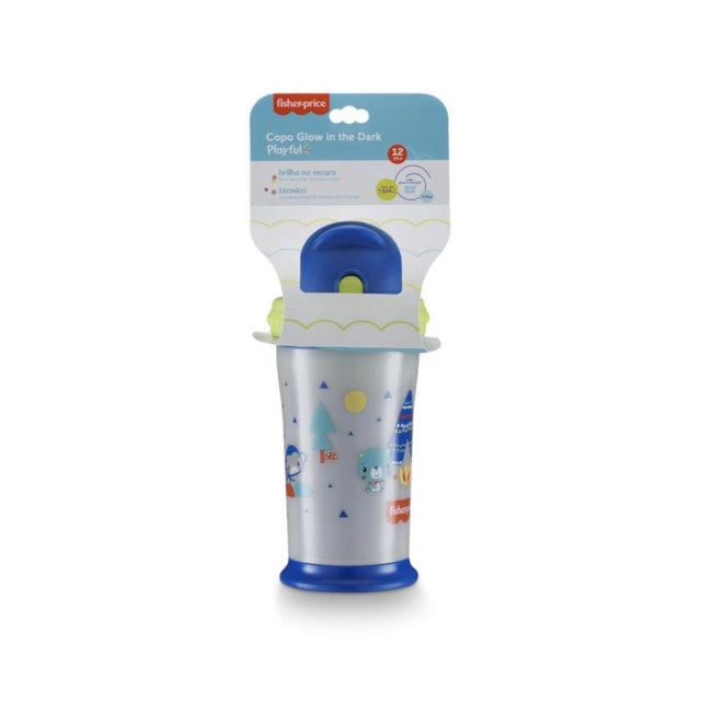Copo Playful Glow In The Dark Azul Copo Playful Glow In The Dark Azul