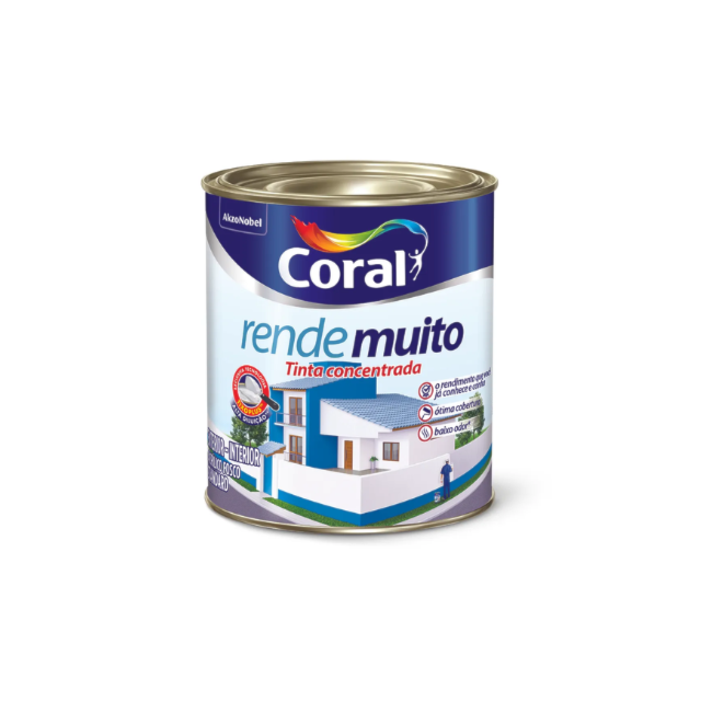 Coral Rende Muito Branco 900ML - CORAL