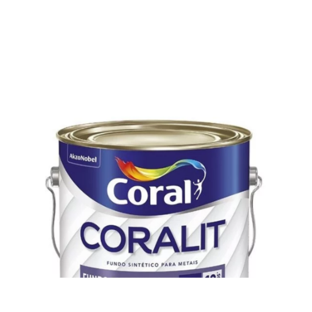 Coralit Fundo Galvanizado Branco 3,6L - Coral 