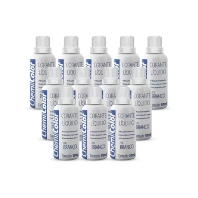 Corante Líquido 50ml Branco - Chemicolor 