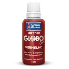 Corante Líquido Globo 50ml Vermelho - Sherwin Williams