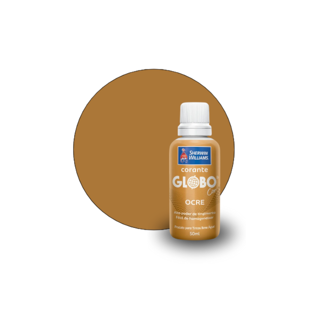 Corante Líquido Globo Ocre 50ML - SHERWN WILLIAMS