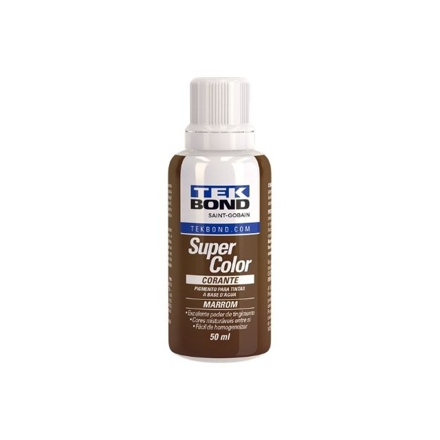 Corante Líquido Marron 50ml - TEKBOND