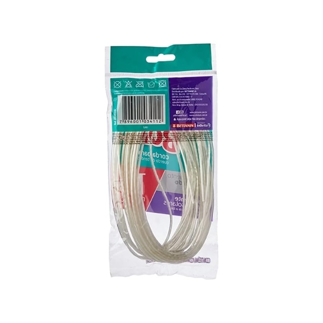 Corda para Varal Revestida Branca 10M EsfreBom - BETTANIN Corda para Varal Revestida Branca 10M EsfreBom - BETTANIN