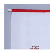 Cortina De Varão Rosas Brancas Delicada 2,00x1,30mt Cortina De Varão Rosas Brancas Delicada 2,00x1,30mt