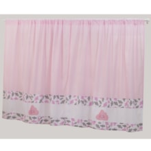 Cortina infantil Nuvem 2,00m x 1,70m Rosa