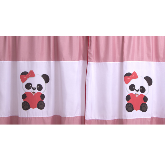 Cortina infantil Panda 2m x 1,7m Deccoralle