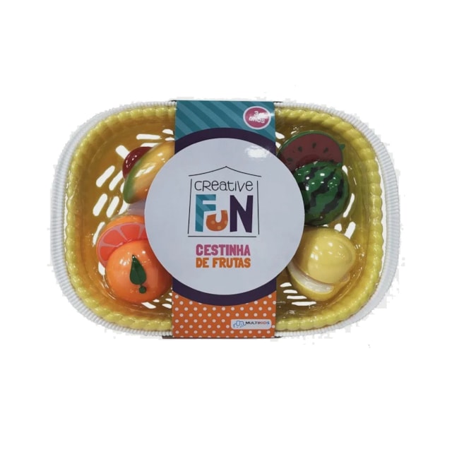 Creative Fun Cestinha de Frutas - BR1114 Creative Fun Cestinha de Frutas - BR1114