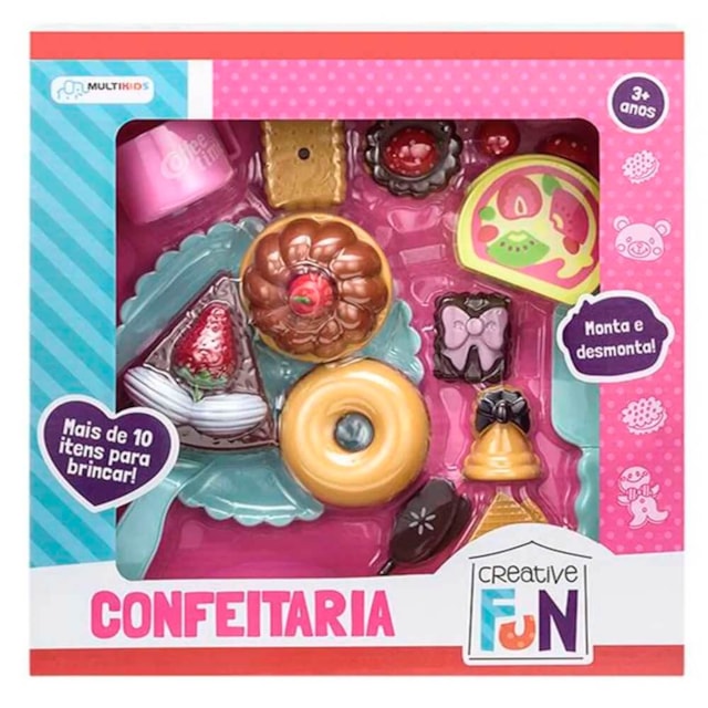 Creative Fun Confeitaria Multikids - BR602 Creative Fun Confeitaria Multikids - BR602