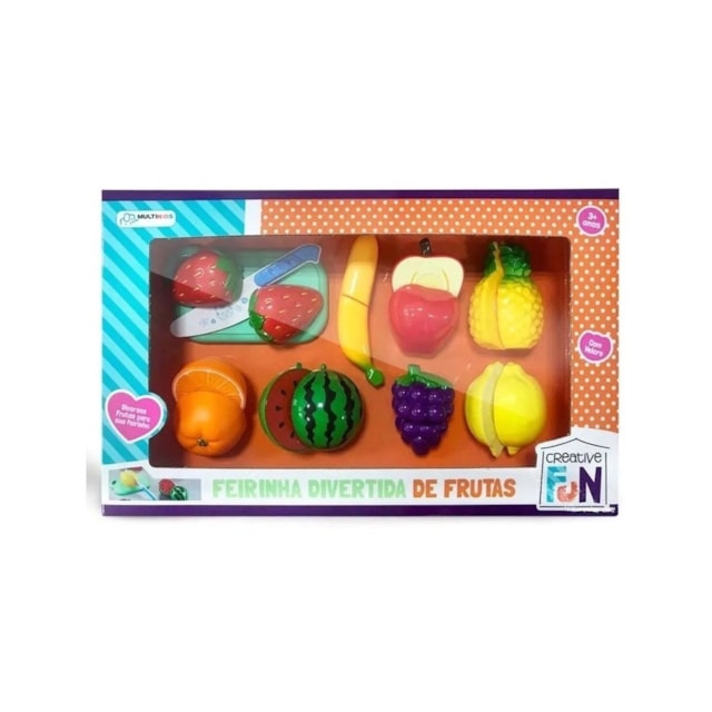 Creative Fun Feirinha Divertida de Frutas - BR1112 Creative Fun Feirinha Divertida de Frutas - BR1112