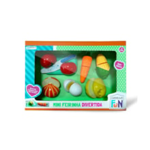 Creative Fun Multikids Mini Feirinha Divertida 6 Legumes BR1108 - Multilaser