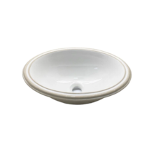 Cuba Branca Oval de Embutir 39,43 x 31cm Wind - DIMAR