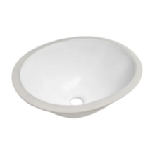 Cuba de Embutir Oval 49 x 32cm Branca - Celite Cuba de Embutir Oval 49 x 32cm Branca - Celite