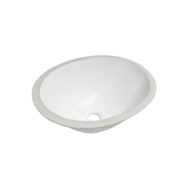 Cuba de Embutir Oval 49 x 32cm Branca - Celite Cuba de Embutir Oval 49 x 32cm Branca - Celite