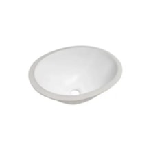 Cuba de Embutir Oval 49 x 32cm Branca - Celite Cuba de Embutir Oval 49 x 32cm Branca - Celite