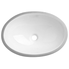 Cuba de Embutir Oval Branca 39 x 30cm - Celite Cuba de Embutir Oval Branca 39 x 30cm - Celite