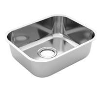 Cuba de Inox de Embutir Nº 3 40 x 34 x 14 RT/430 - BRANOX