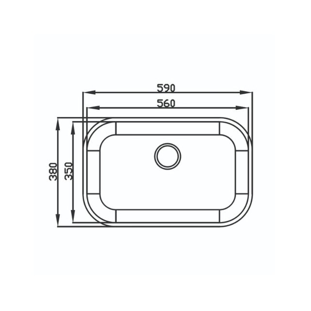 Cuba Plus Inox N2 Prof.170mm Polida 4.1/2 Pol. - GhelPlus Cuba Plus Inox N2 Prof.170mm Polida 4.1/2 Pol. - GhelPlus