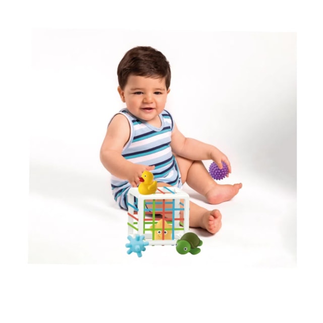 Cubo Elástico com 5 Blocos Multikids Baby - BR1636 Cubo Elástico com 5 Blocos Multikids Baby - BR1636