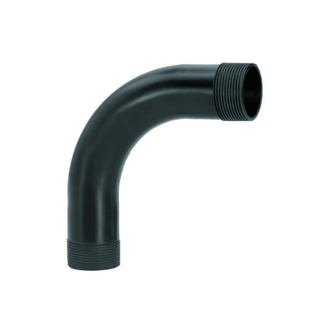Curva 90º 1.1/2" Longa para Eletroduto Roscável - Amanco Curva 90º 1.1/2" Longa para Eletroduto Roscável - Amanco