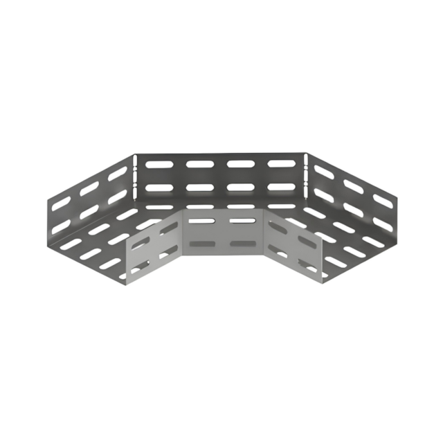 Curva Horizontal 90º Perfurada 100 x 50mm - SV ELETRICA