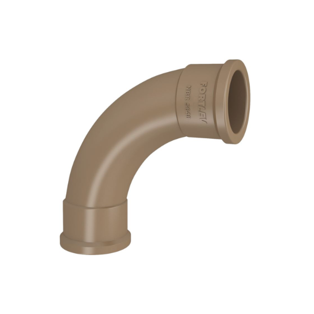 Curva Soldável de PVC 90° 20mm - FORTLEV Curva Soldável de PVC 90° 20mm - FORTLEV