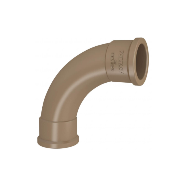 Curva Soldável de PVC 90° 32mm - FORTLEV Curva Soldável de PVC 90° 32mm - FORTLEV