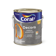 Decora Efeito Cimento Queimado Cultura Grega 4,1Kg - CORAL