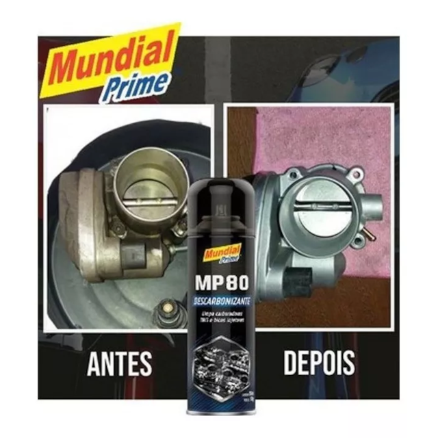 Descarbonizante MP80 Spray 300ml - MUNDIAL Descarbonizante MP80 Spray 300ml - MUNDIAL