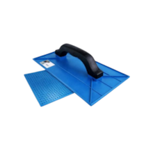 Desempenadeira Plástica 18x30cm Frizada Azul - GALO