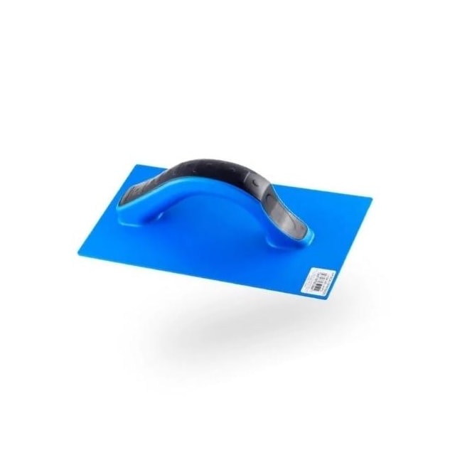 Desempenadeira PVC Azul 17x30cm com Burracha - DIMAX