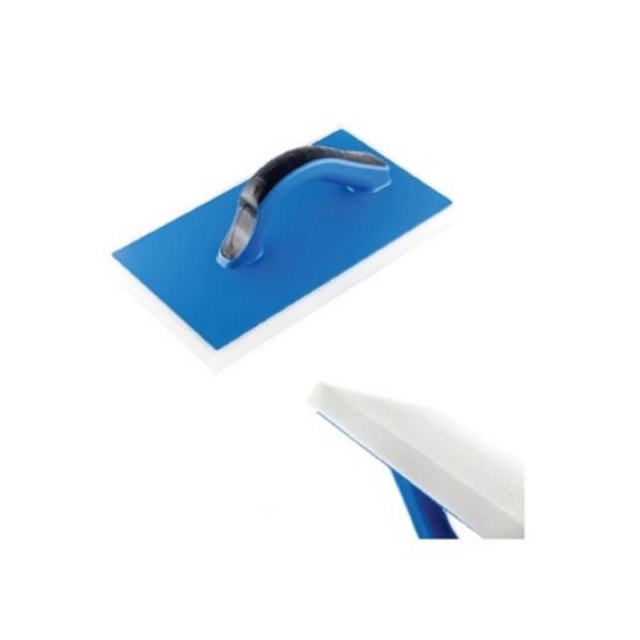 Desempenadeira PVC Azul 17x30cm com Espuma - DIMAX