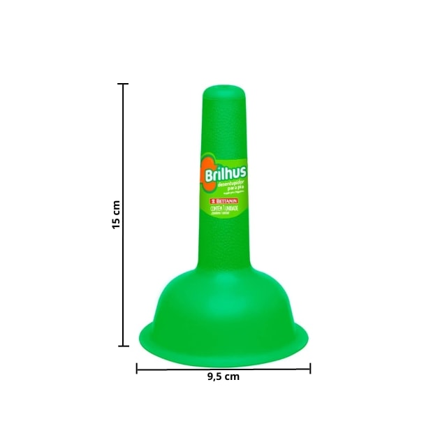 Desentupidor Brilhus Plástico para Pia e Ralos - BETTANIN Desentupidor Brilhus Plástico para Pia e Ralos - BETTANIN