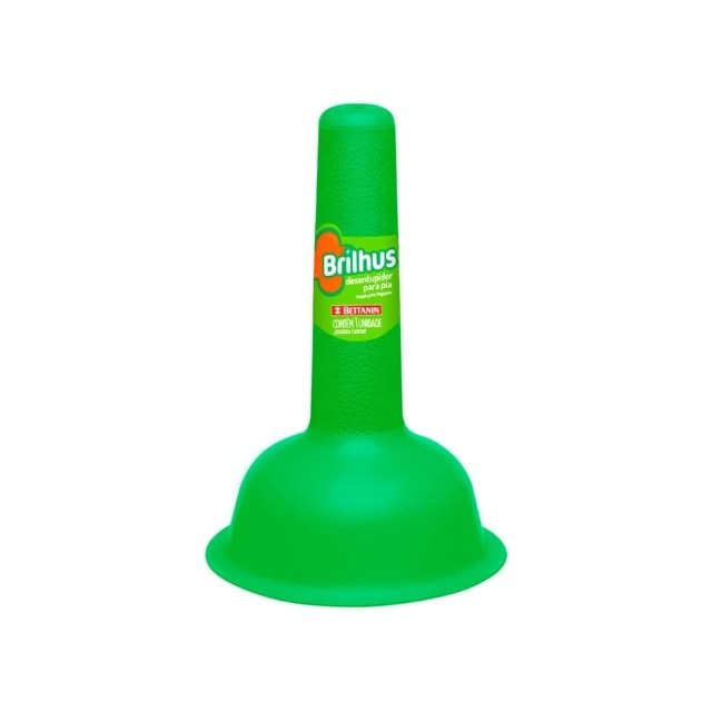 Desentupidor Brilhus Plástico para Pia e Ralos - BETTANIN Desentupidor Brilhus Plástico para Pia e Ralos - BETTANIN