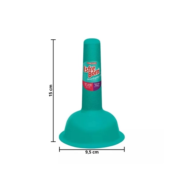 Desentupidor Brilhus Plástico para Pia e Ralos - BETTANIN Desentupidor Brilhus Plástico para Pia e Ralos - BETTANIN
