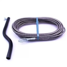 Desentupidor de Canos e Encanamentos Flexível 10 Metros Tufão - OVERTIME Desentupidor de Canos e Encanamentos Flexível 10 Metros Tufão - OVERTIME