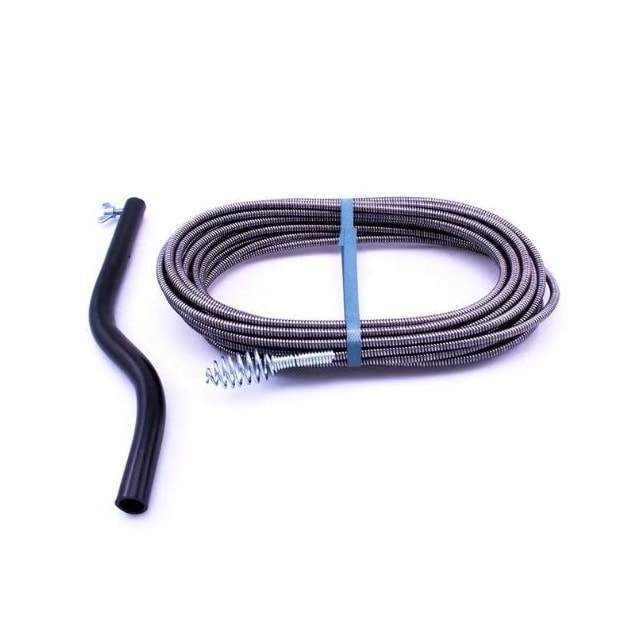 Desentupidor de Canos e Encanamentos Flexível 10 Metros Tufão - OVERTIME Desentupidor de Canos e Encanamentos Flexível 10 Metros Tufão - OVERTIME